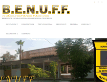 Tablet Screenshot of benuff.com